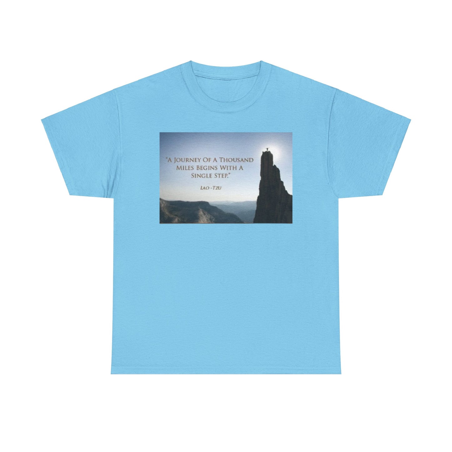 Motivational Journey begins with a single step Tee