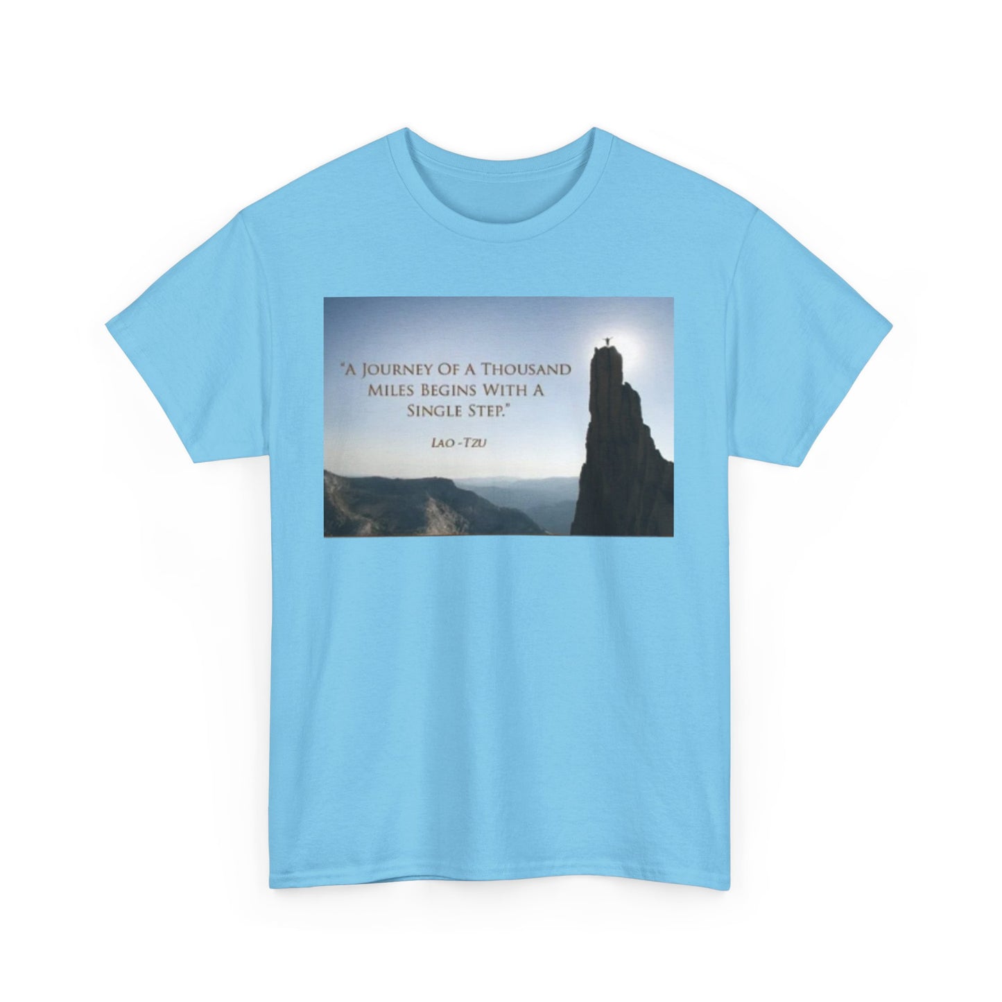 Motivational Journey begins with a single step Tee