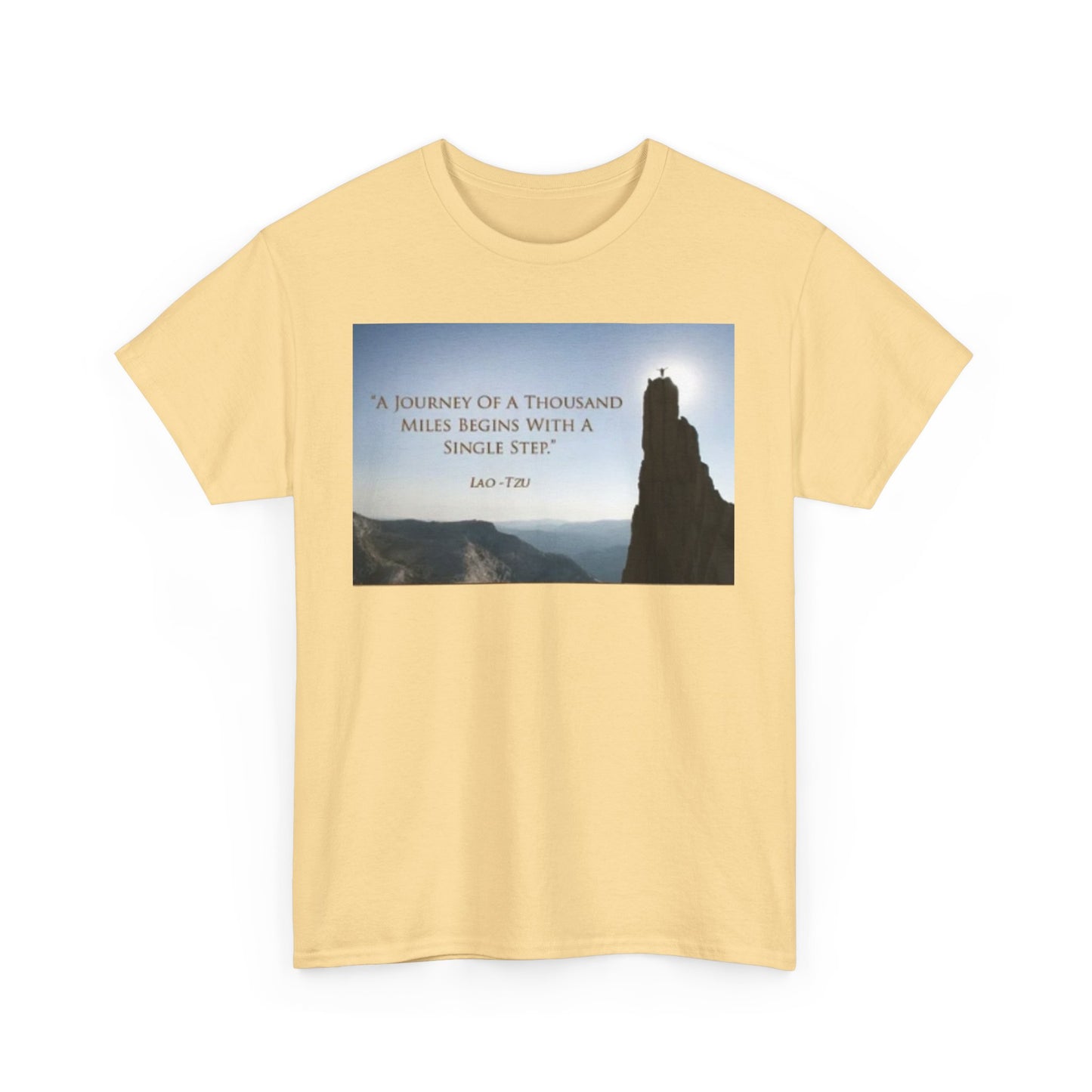 Motivational Journey begins with a single step Tee