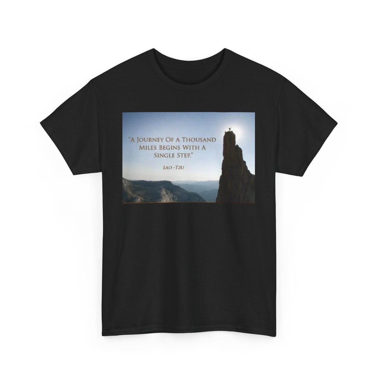 Motivational Journey begins with a single step Tee