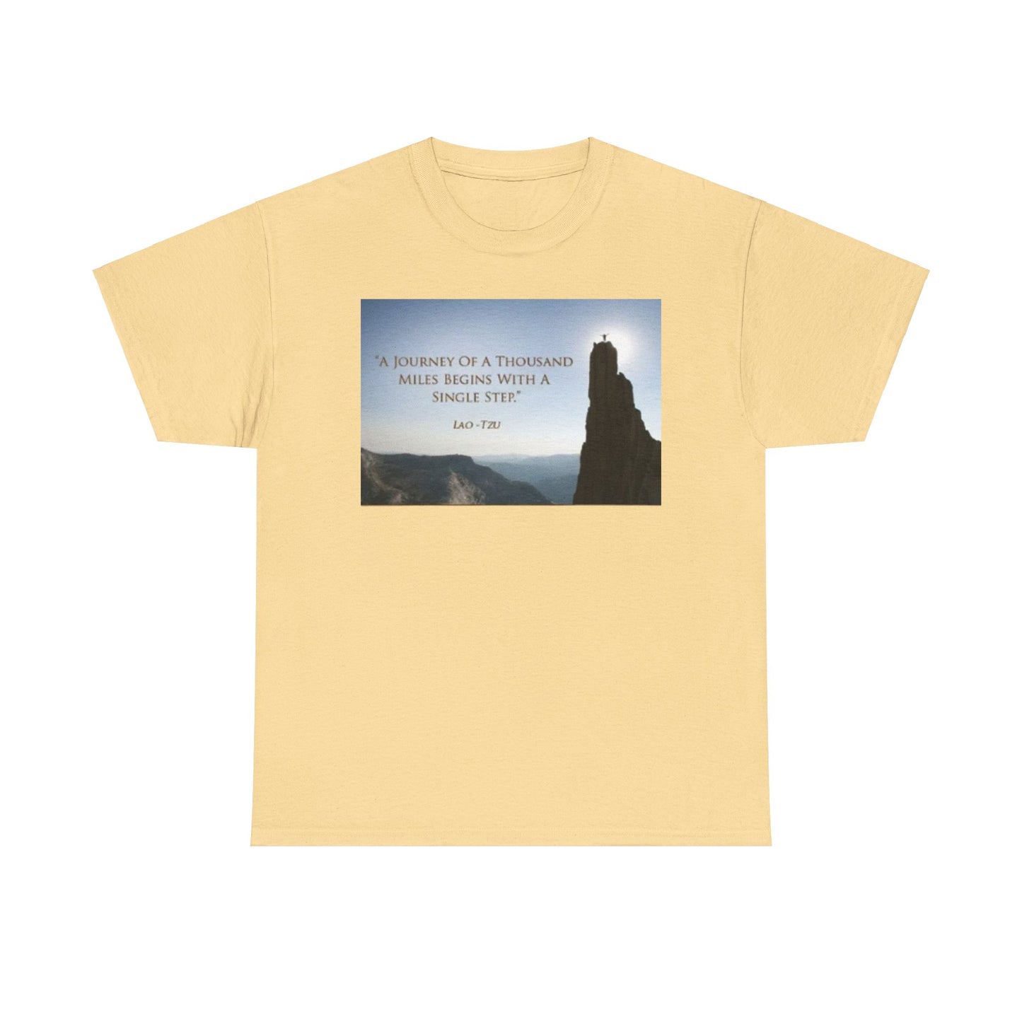 Motivational Journey begins with a single step Tee